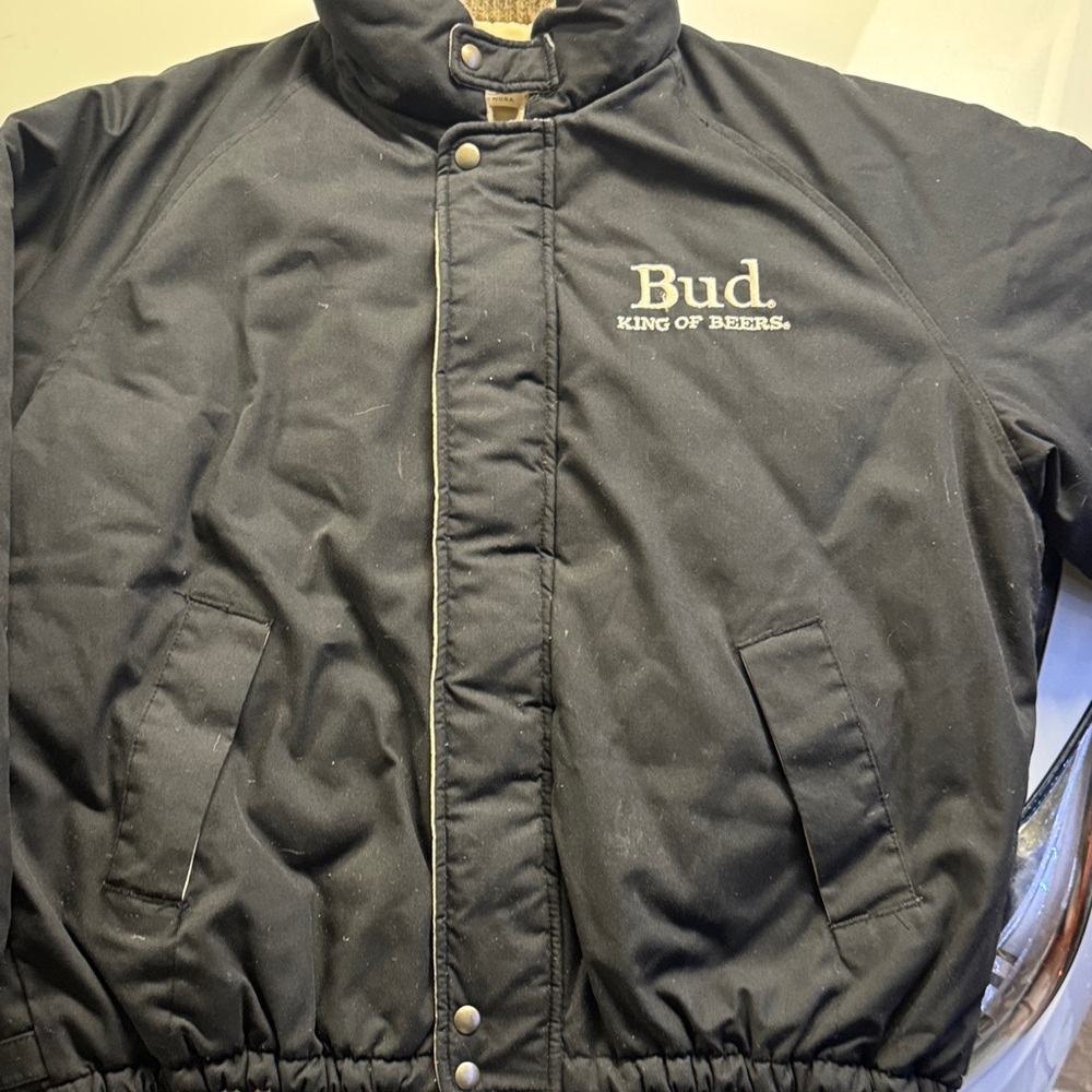 Black Budweiser Jacket